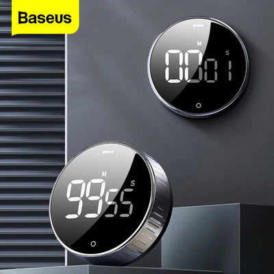 Baseus® Magnetic Digital Timer - Grey Technologies